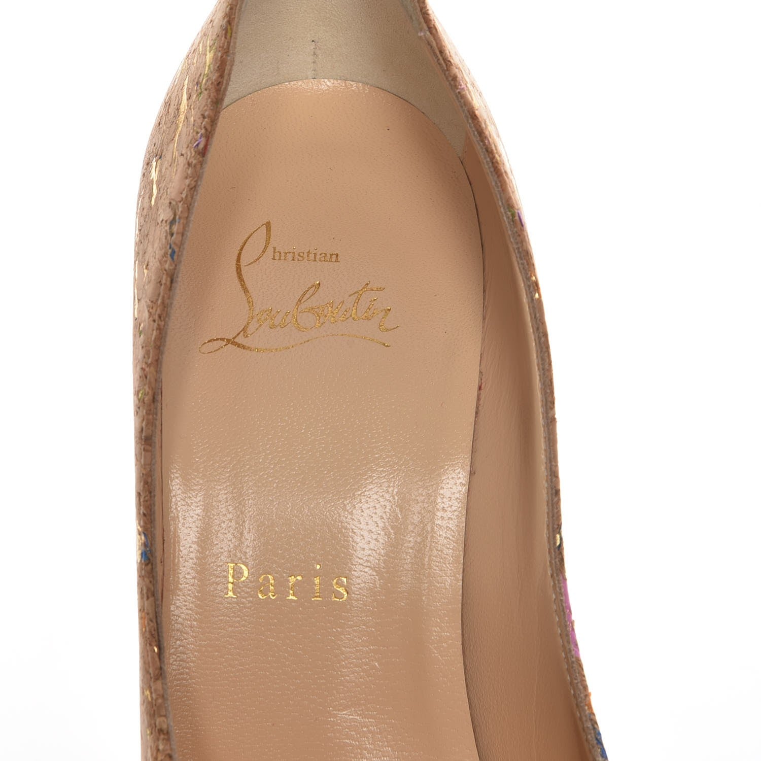Christian Louboutin Liege Lame Decoltish 100 Pumps 37 Multicolor 7 of 8