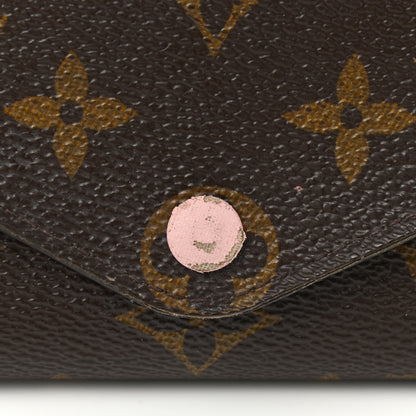 Louis Vuitton Monogram Josephine Wallet Rose Ballerine 14 of 14