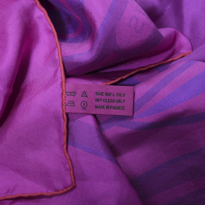 Hermes Silk Dip Dye Quadrige Shawl 140 2 of 4