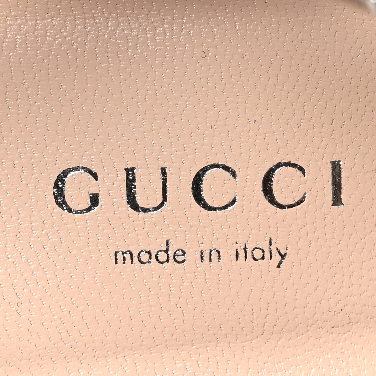 Gucci Sequin Satin Malaga Kid GG Marmont Ankle Wrap 75mm Sandals 38 Water Green Verde Chiaro Light Water Green 7 of 8