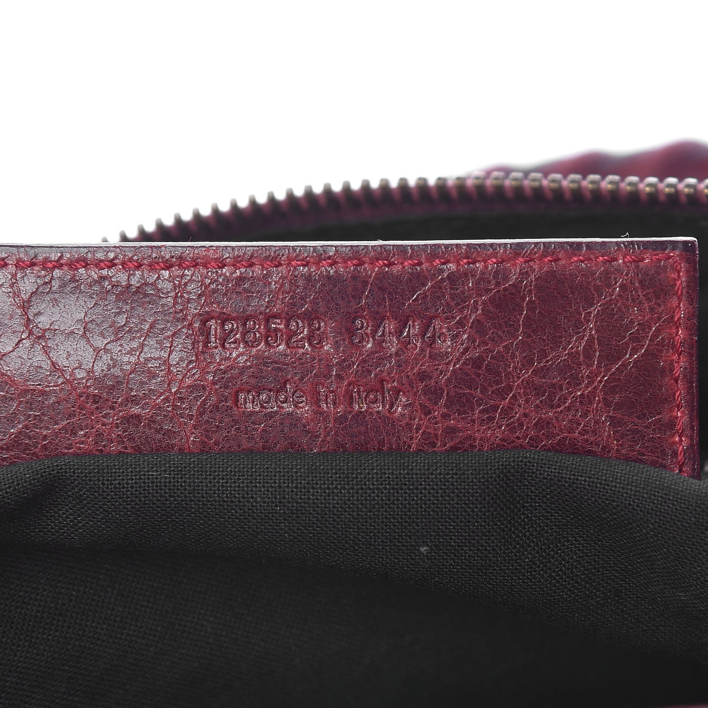 Chevre Classic Hardware Twiggy Rouge Grenat