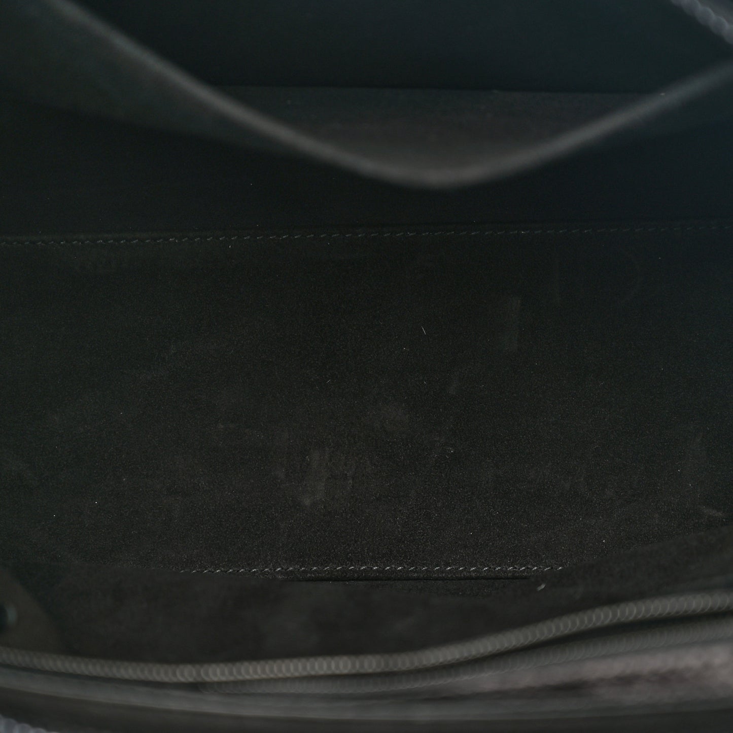 Crinkled Calfskin Large Lady D-Sire Tote Black
