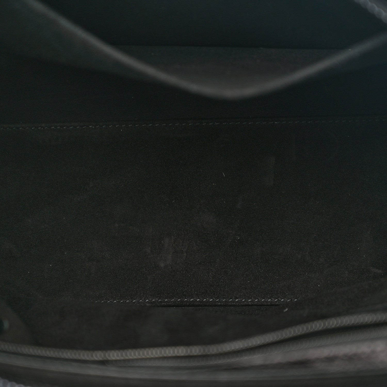 Christian Dior Crinkled Calfskin Large Lady D-Sire Tote Black 5 of 10