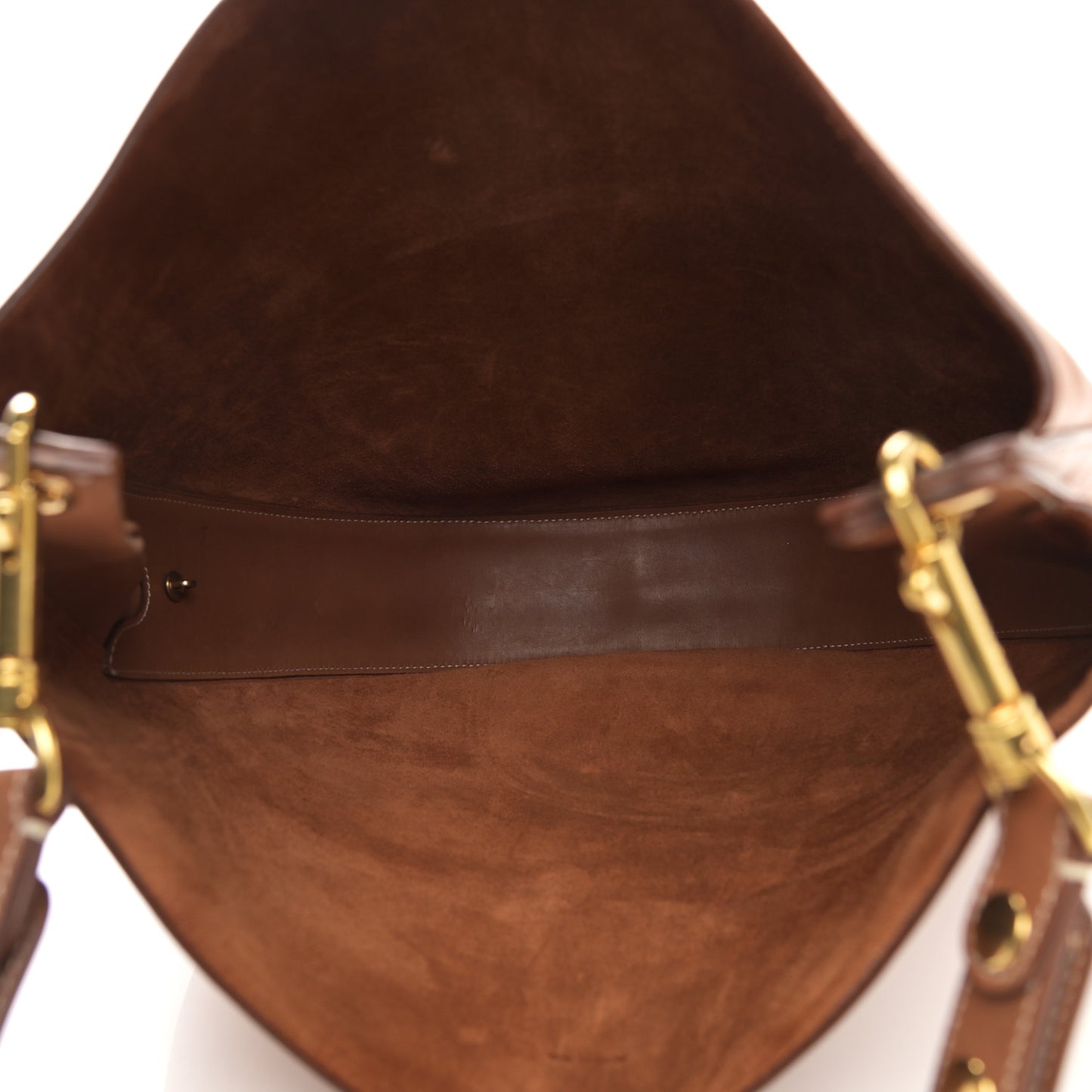 Supple Calfskin Medium Hobo Brown