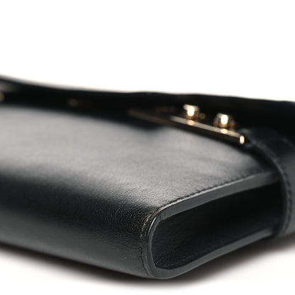 Delvaux Calfskin Tempete Pochette Black 10 of 10