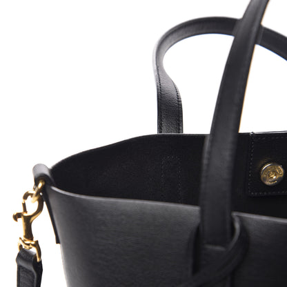 Saint Laurent Calfskin Toy Shopping Tote Black 12 of 15