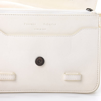Proenza Schouler Lambskin Fringe PS1 Chain Wallet White 12 of 14