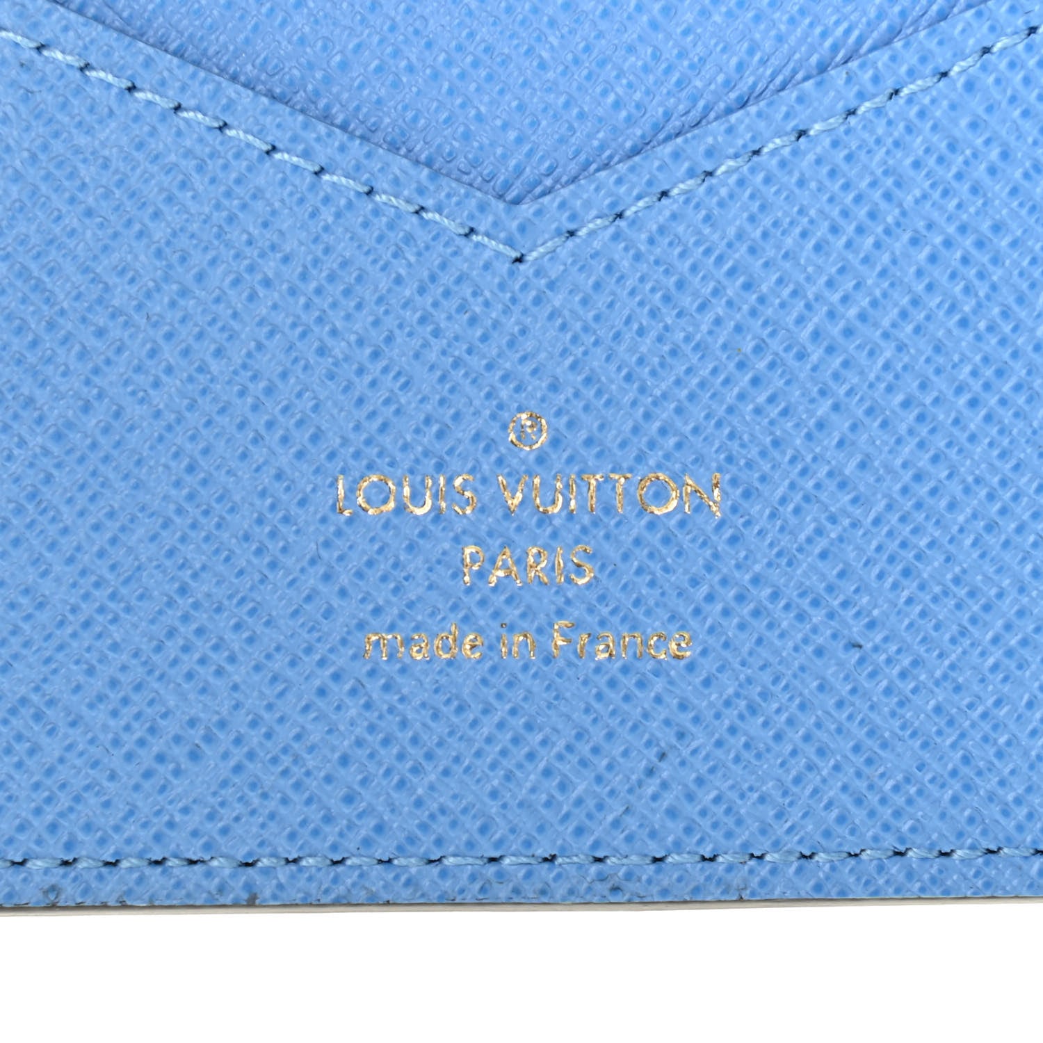 Louis Vuitton Monogram 2021 Christmas Animation China Passport Cover Myosotis Blue 5 of 6