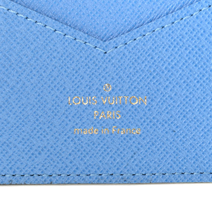 Louis Vuitton Monogram 2021 Christmas Animation China Passport Cover Myosotis Blue 5 of 6