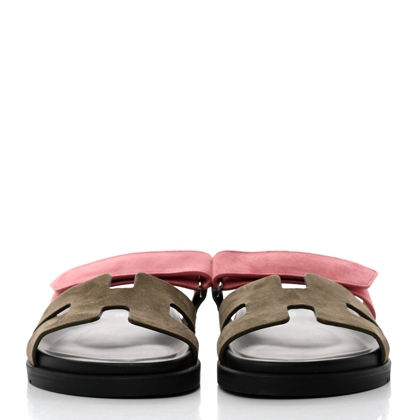 Suede Goatskin Womens Chypre Sandals 37 Toundra Rose Du Desert