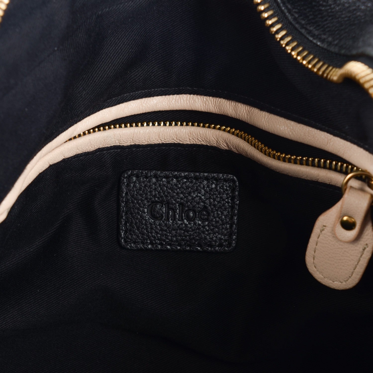 Chloe Calfskin Large Paraty Black 6 of 8