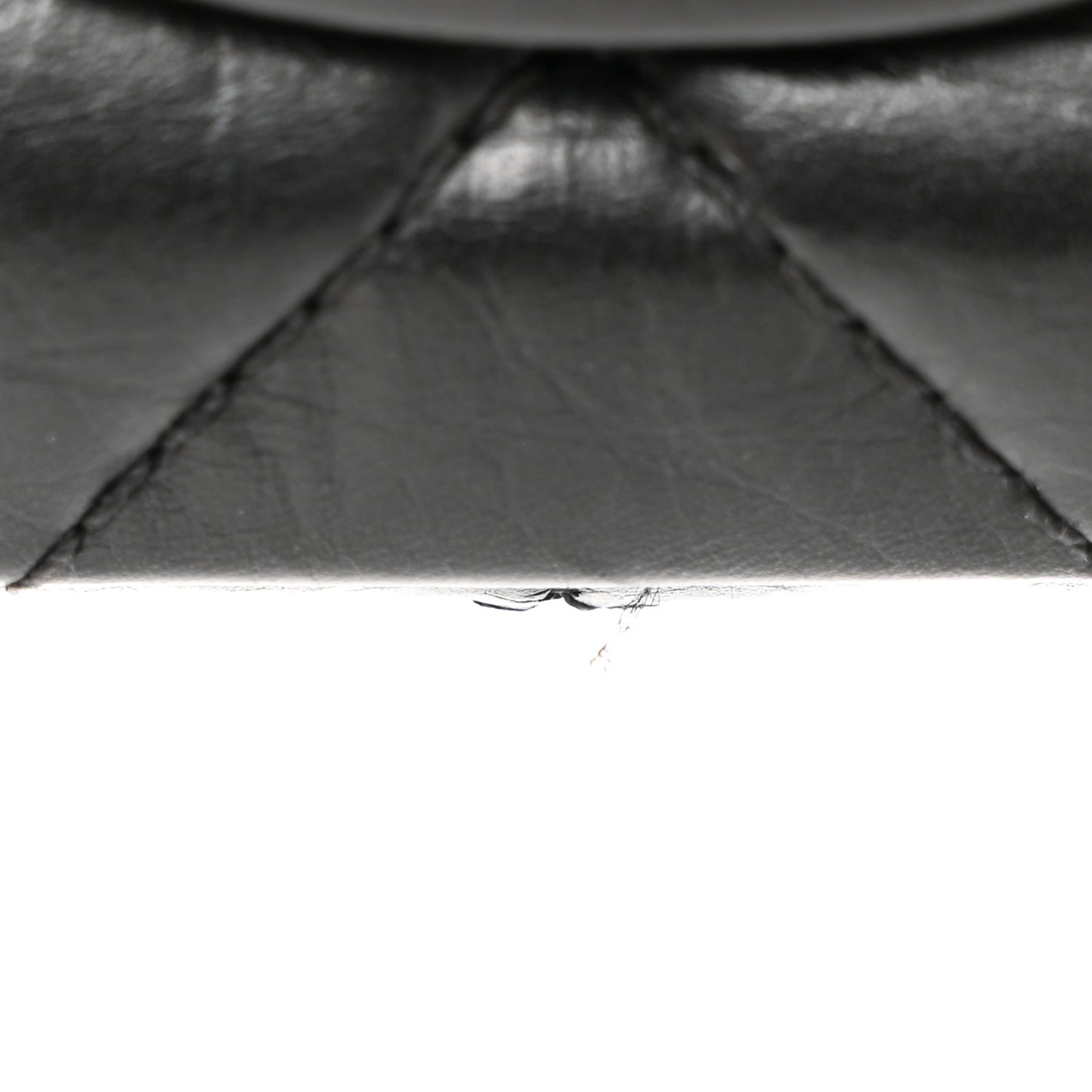 Aged Calfskin Quilted 2.55 Reissue 227 Flap Black