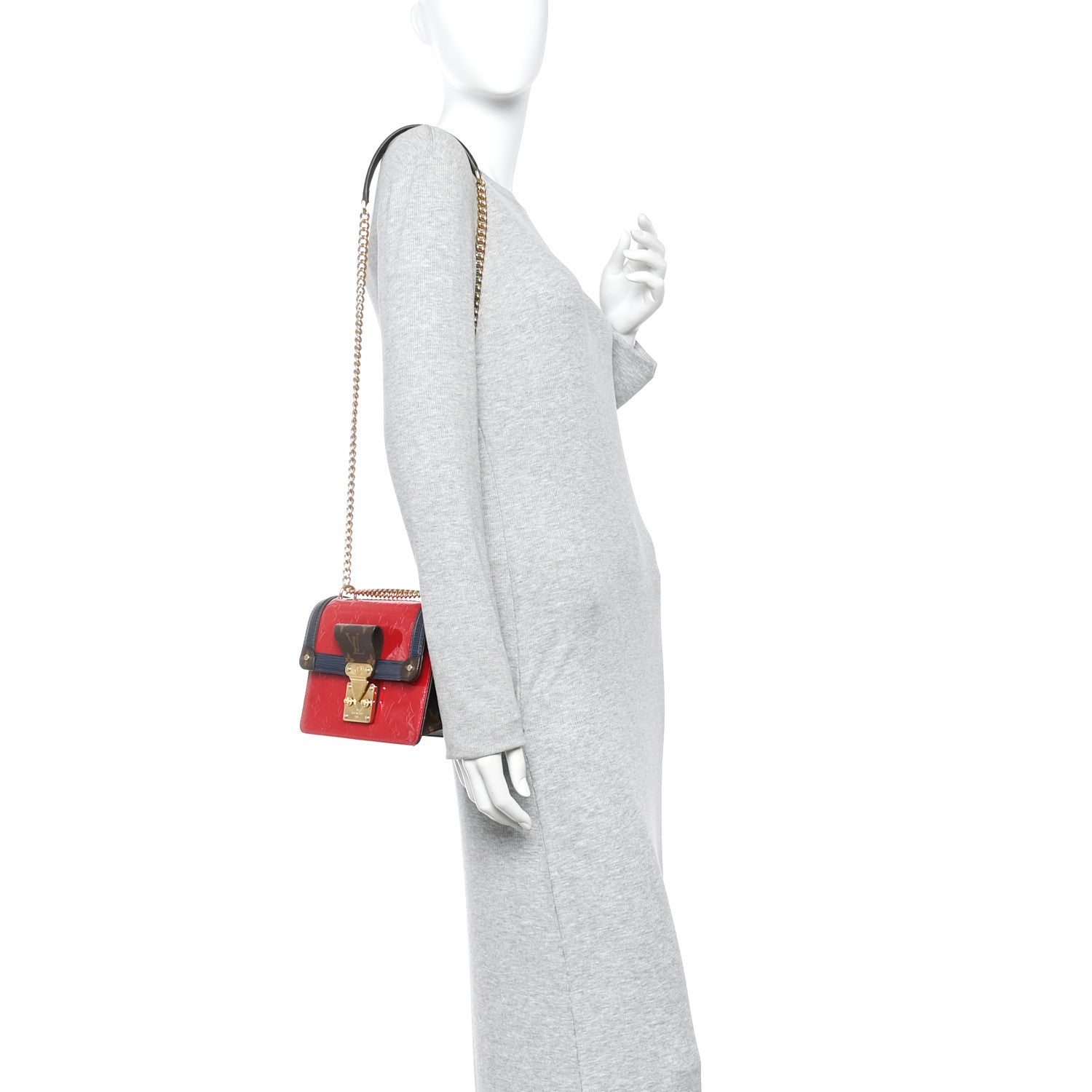 Louis Vuitton Vernis Epi Monogram Wynwood Scarlet 2 of 10