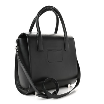 Alexander Wang Smooth Calfskin Large Chastity Bag Black Rhodium Hardware 3 of 11