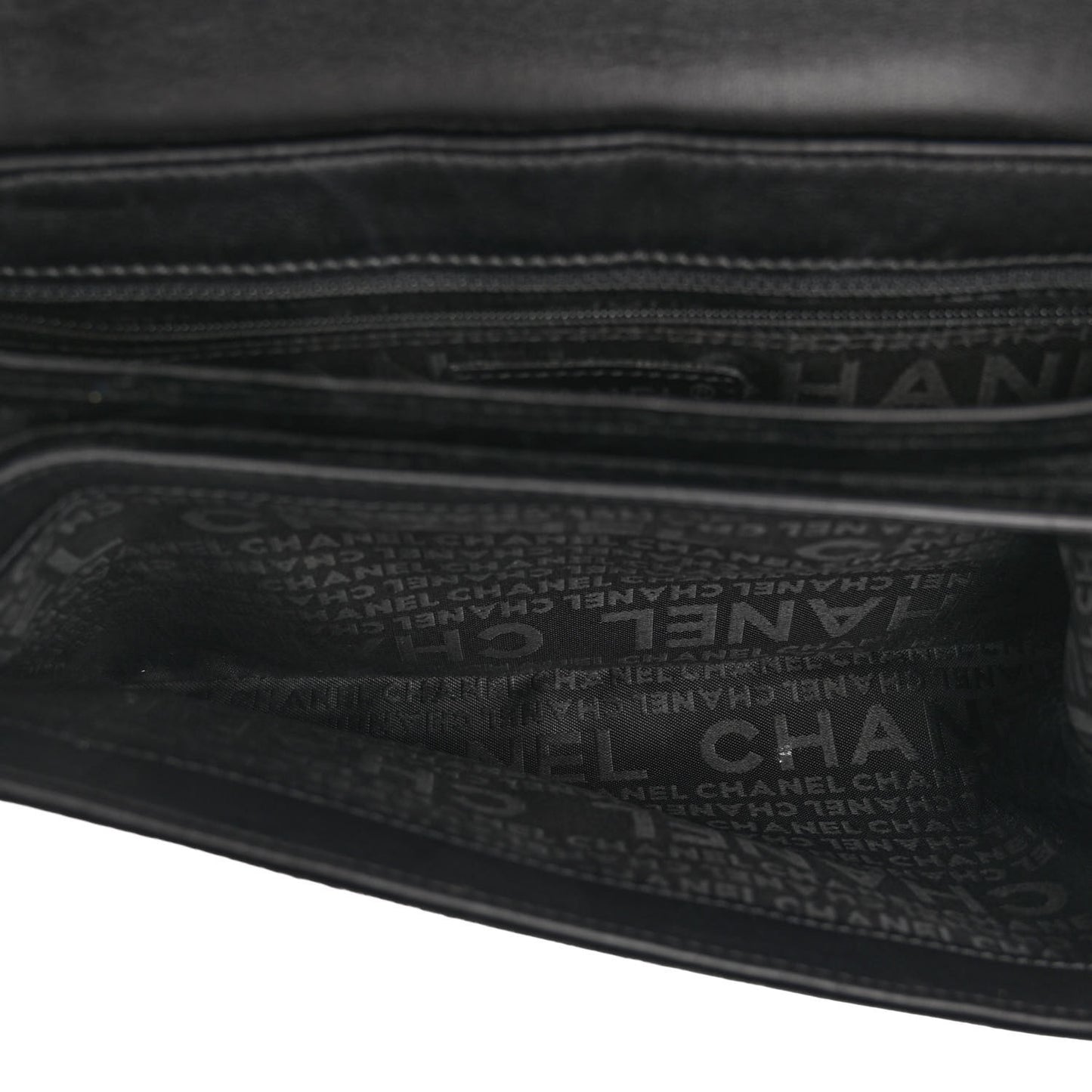 Velvet Lambskin Camellia No. 5 Flap Bag Black