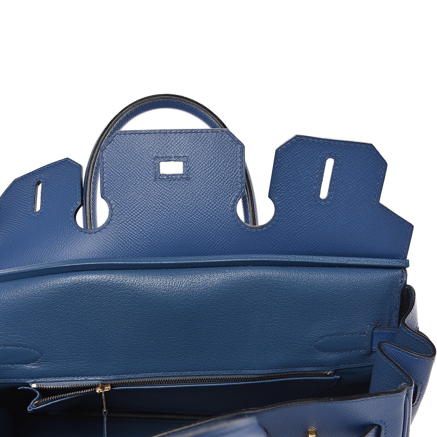 Epsom Birkin 30 Bleu