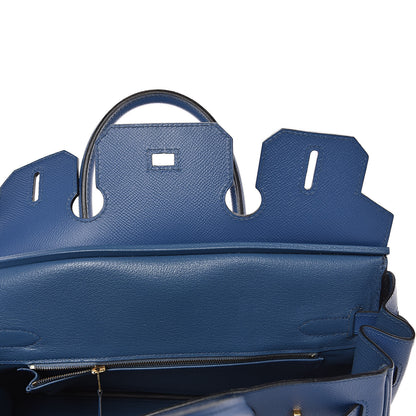 Hermes Epsom Birkin 30 Bleu 20 of 31