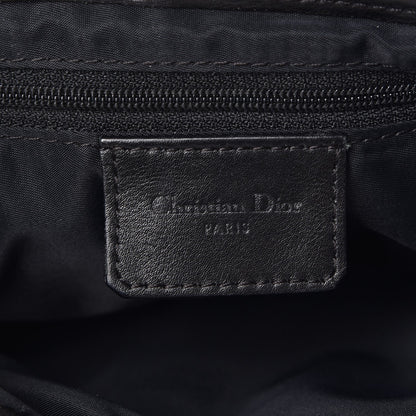 Christian Dior Monogram Double Saddle Bag Black 6 of 9