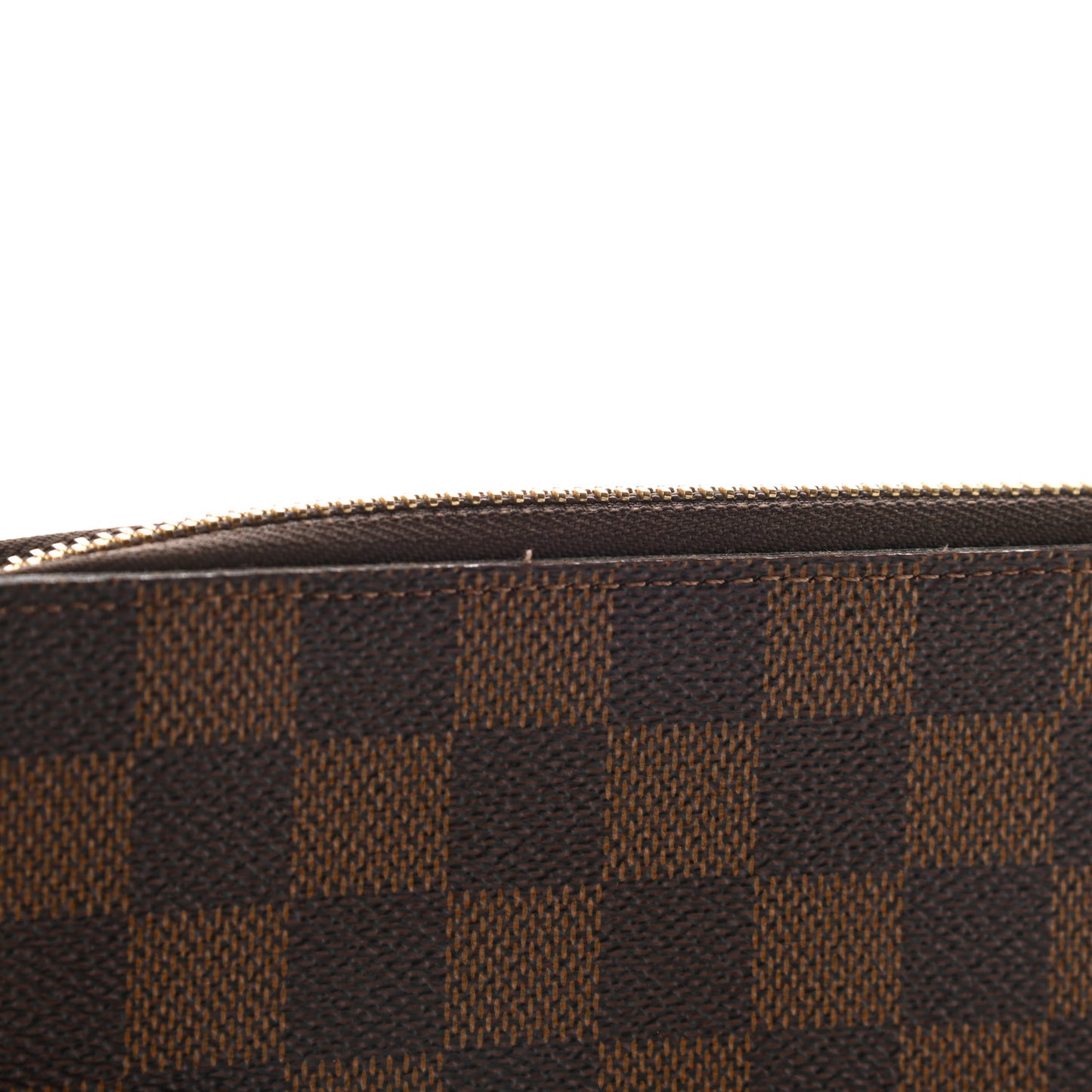 Damier Ebene Clemence Wallet Rose Ballerine