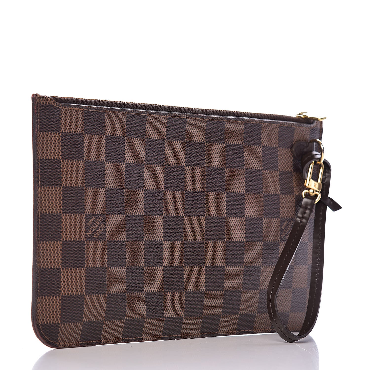 Louis Vuitton Damier Ebene Neverfull MM GM Pochette 3 of 9
