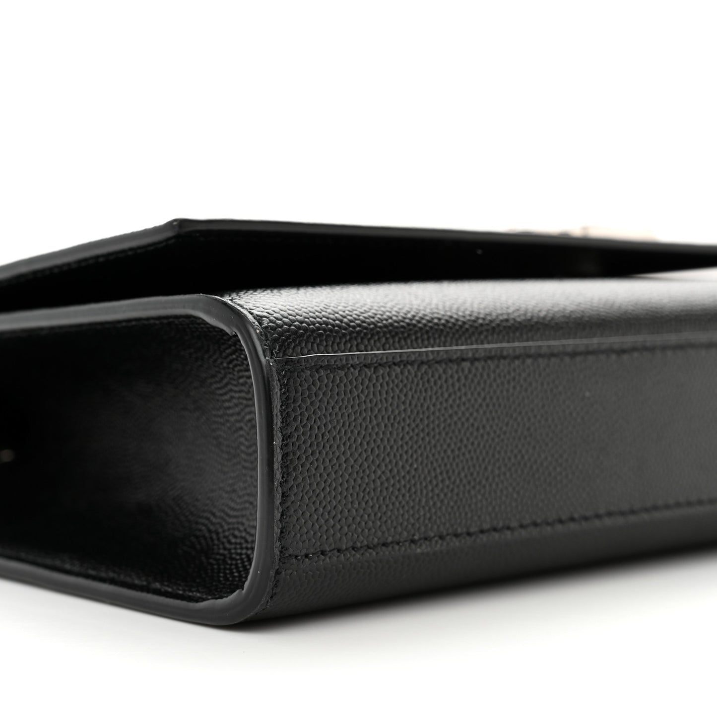 Grain De Poudre Medium Classic Monogram Kate Satchel Black