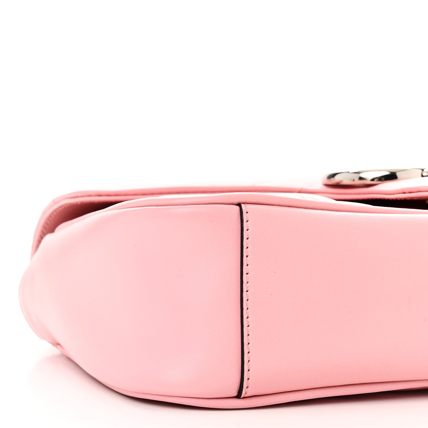 Calfskin Matelasse Small GG Marmont Shoulder Bag Wild Rose