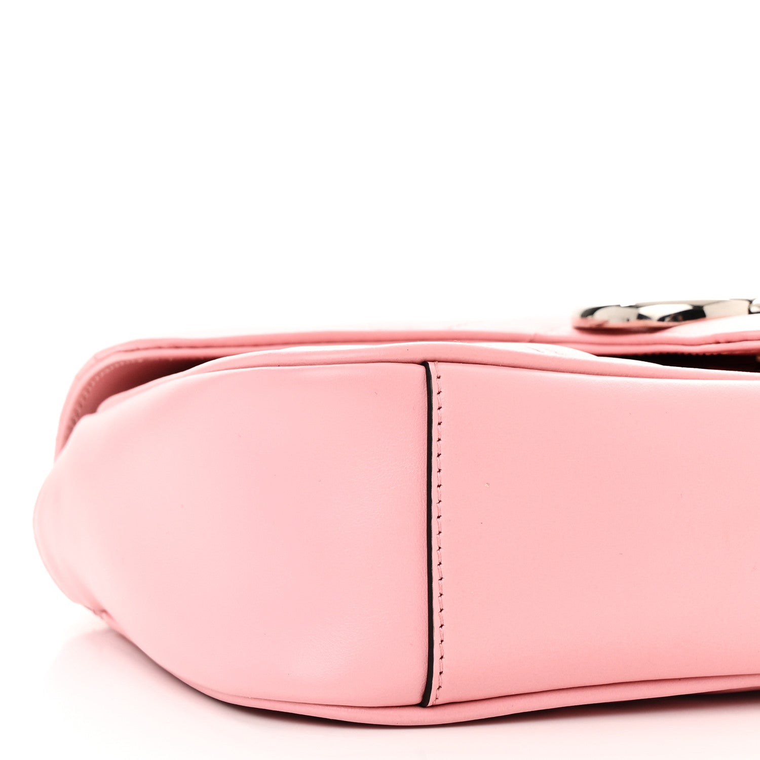 Gucci Calfskin Matelasse Small GG Marmont Shoulder Bag Wild Rose 9 of 11