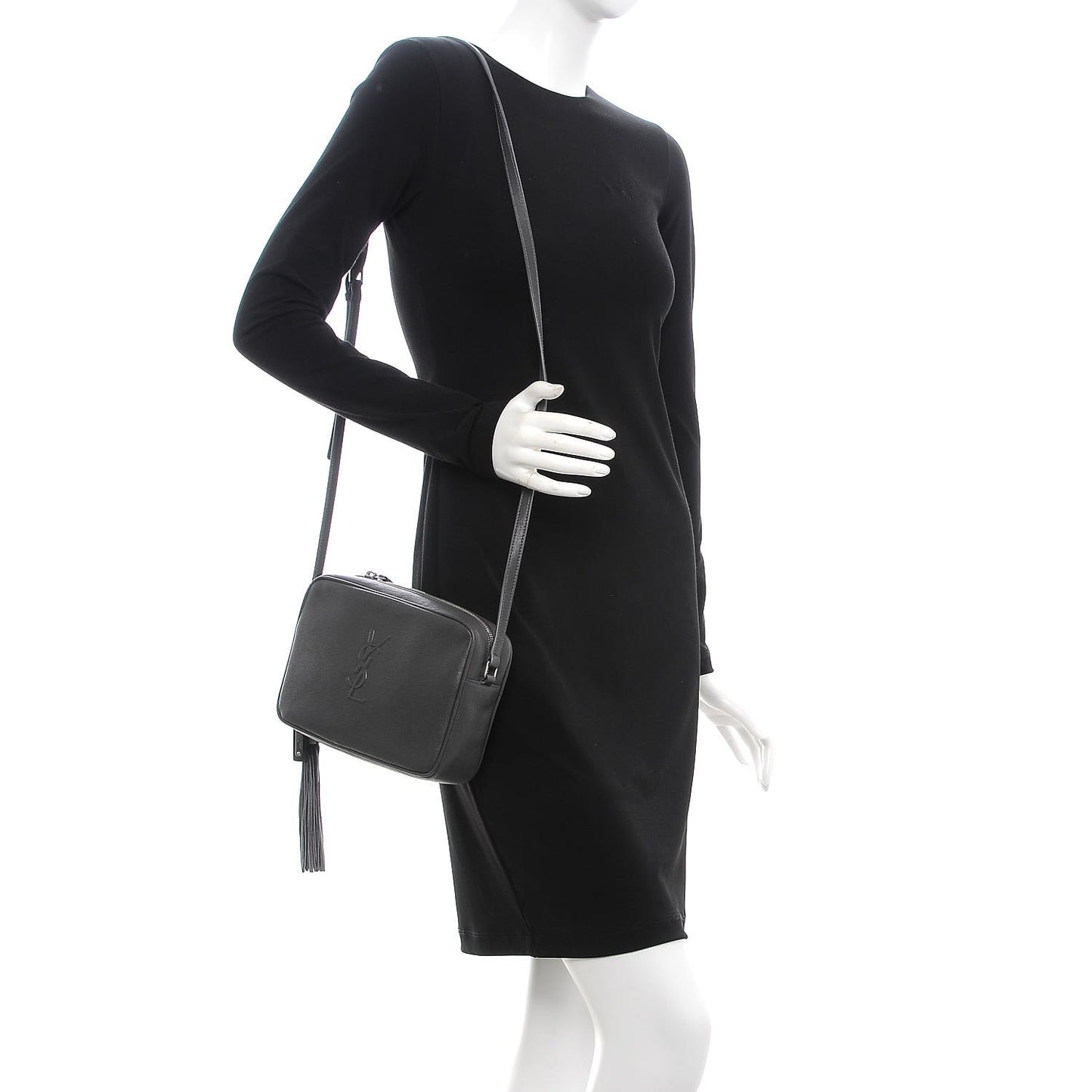 Calfskin Monogram Small Lou Camera Bag Storm