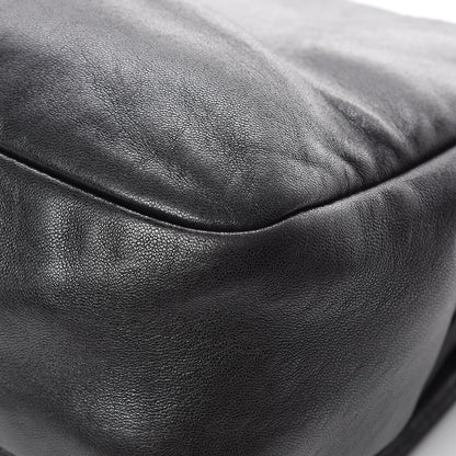 Chanel Lambskin Studded CC East West Flap Black 12 of 16