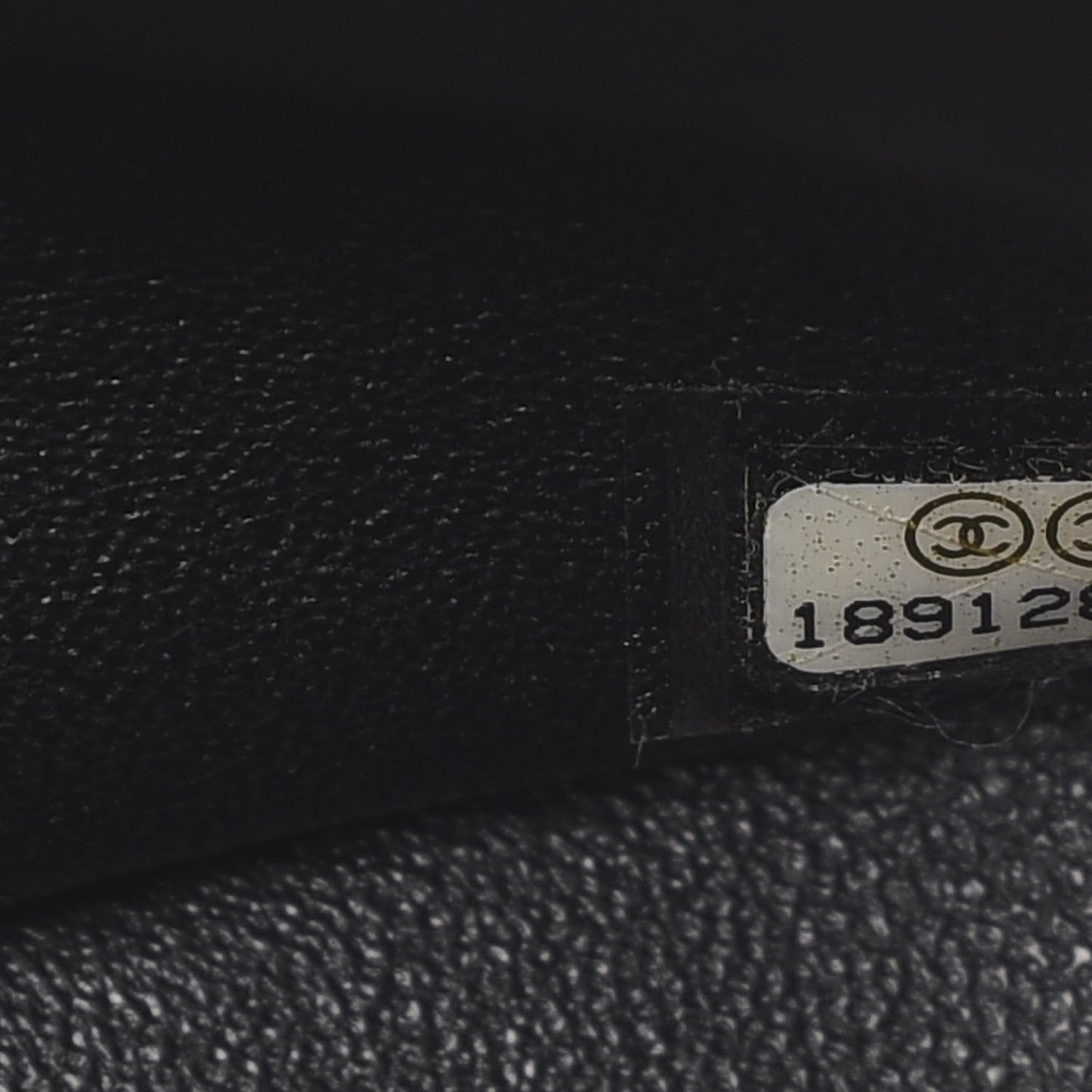 Patent Quilted Jumbo Double Flap Black