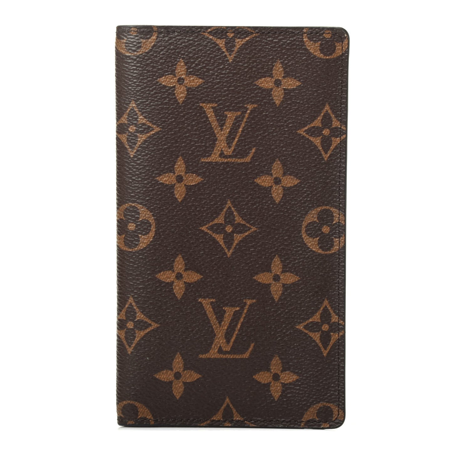 Monogram Checkbook Holder Case Wallet