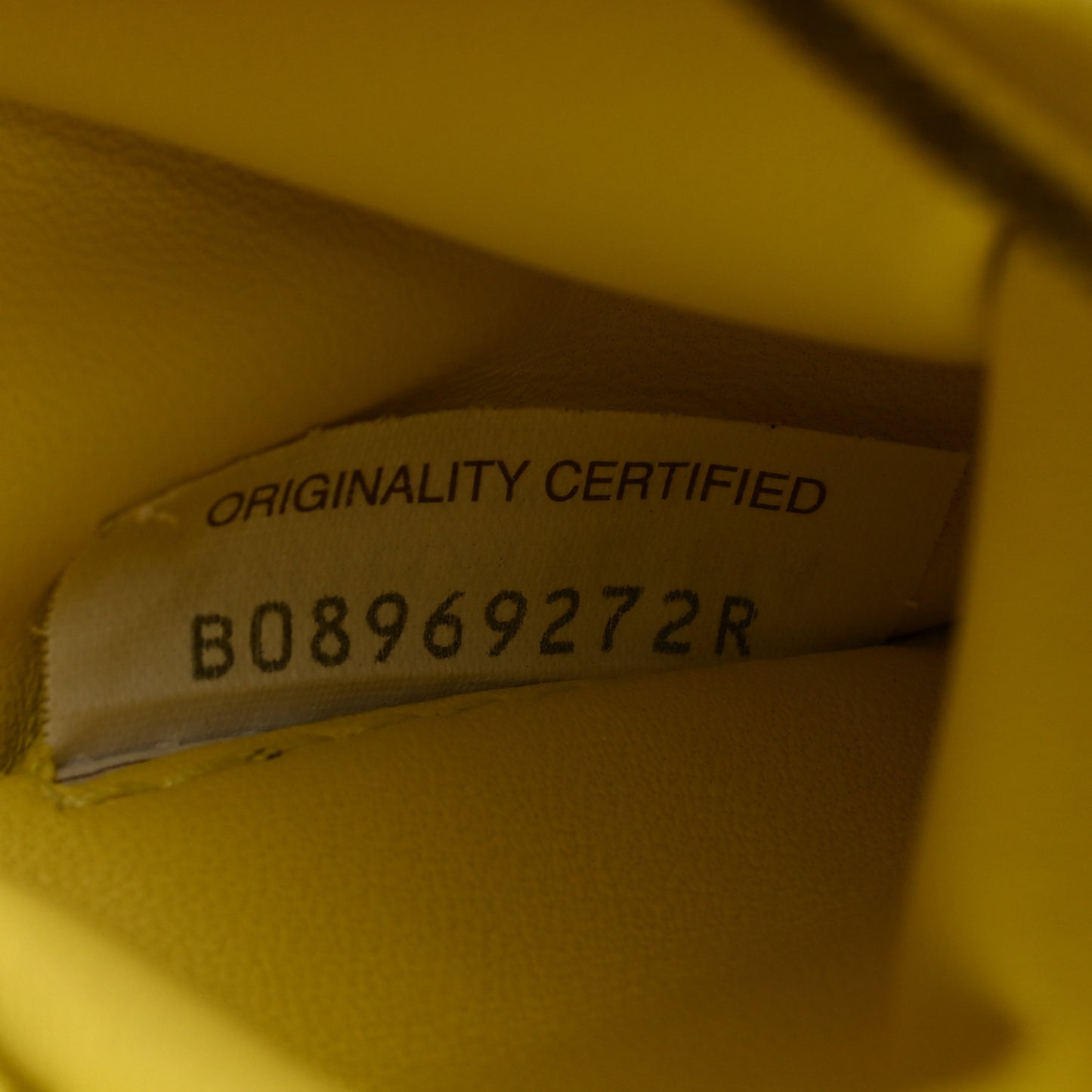 Nappa Maxi Intreccio Cassette Bag Lemonade