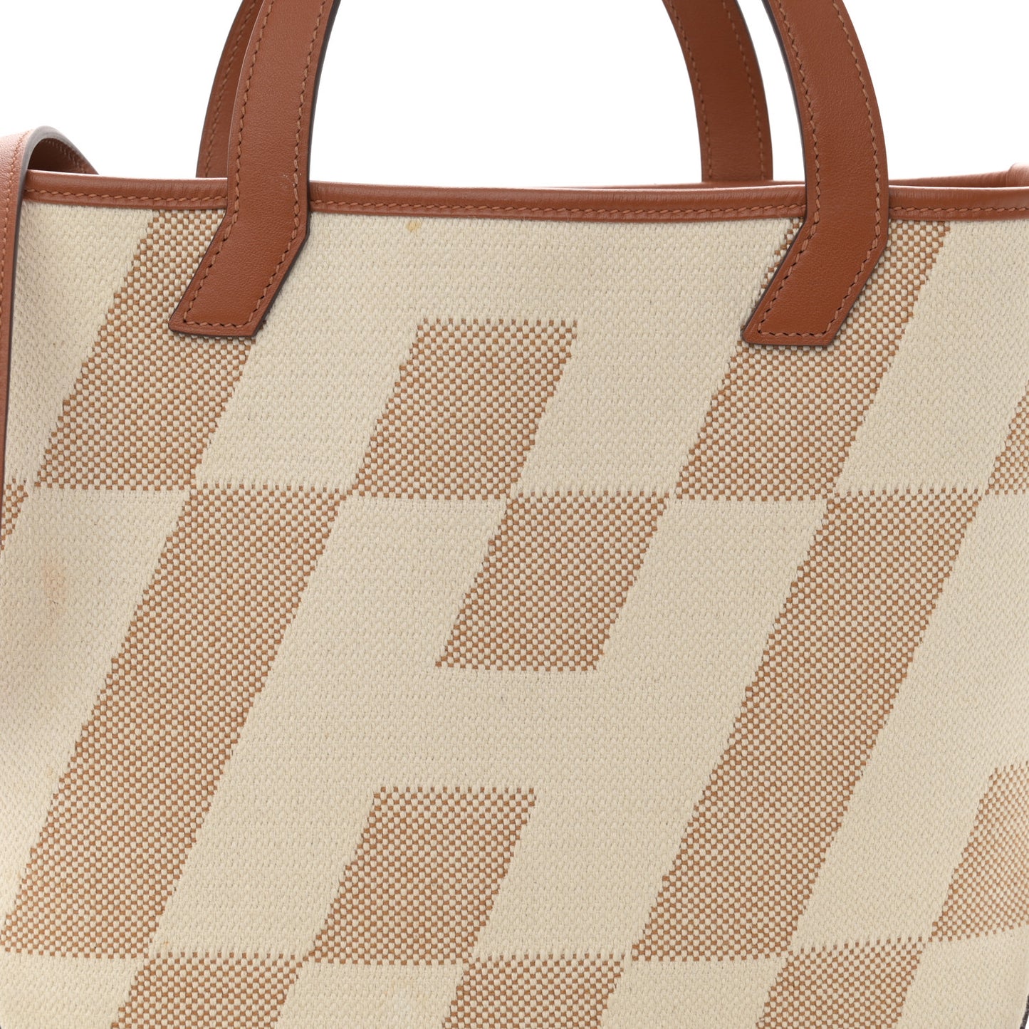 Swift Toile H Cabas H En Biais 27 Ecru Naturel Gold