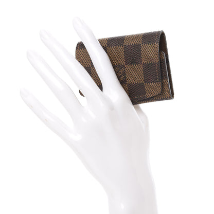 Louis Vuitton Damier Ebene Cufflinks Case 3 of 9