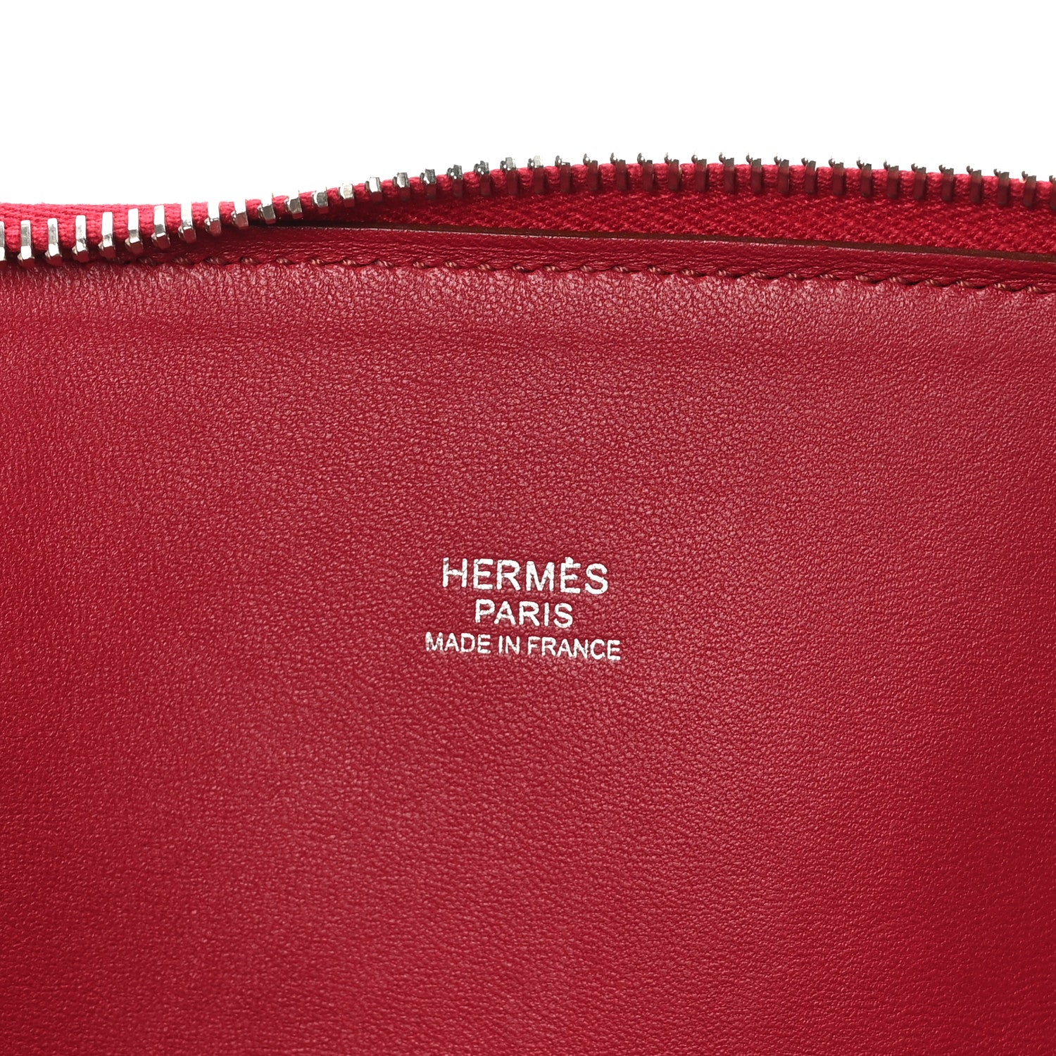 Hermes Taurillon Clemence Bolide 31 Rubis 6 of 10