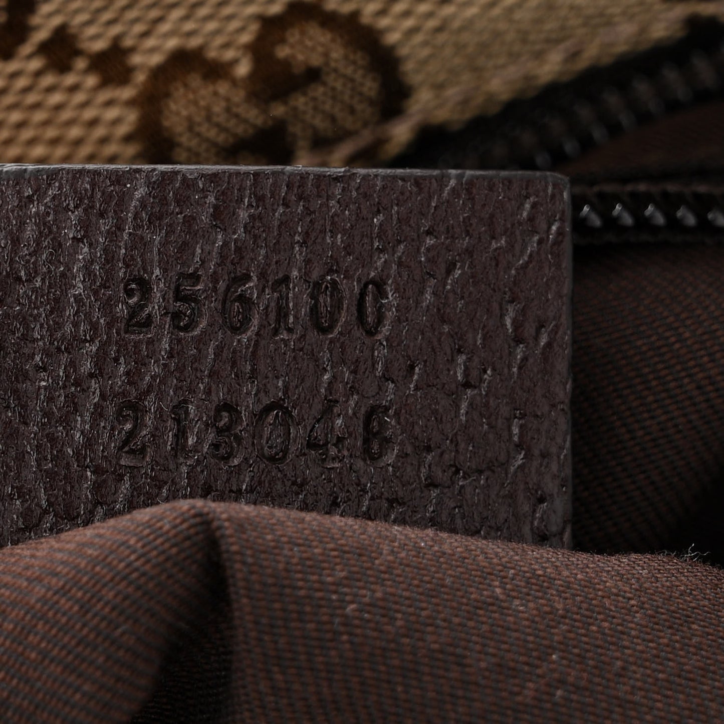 Monogram Signature Web Small Messenger Brown