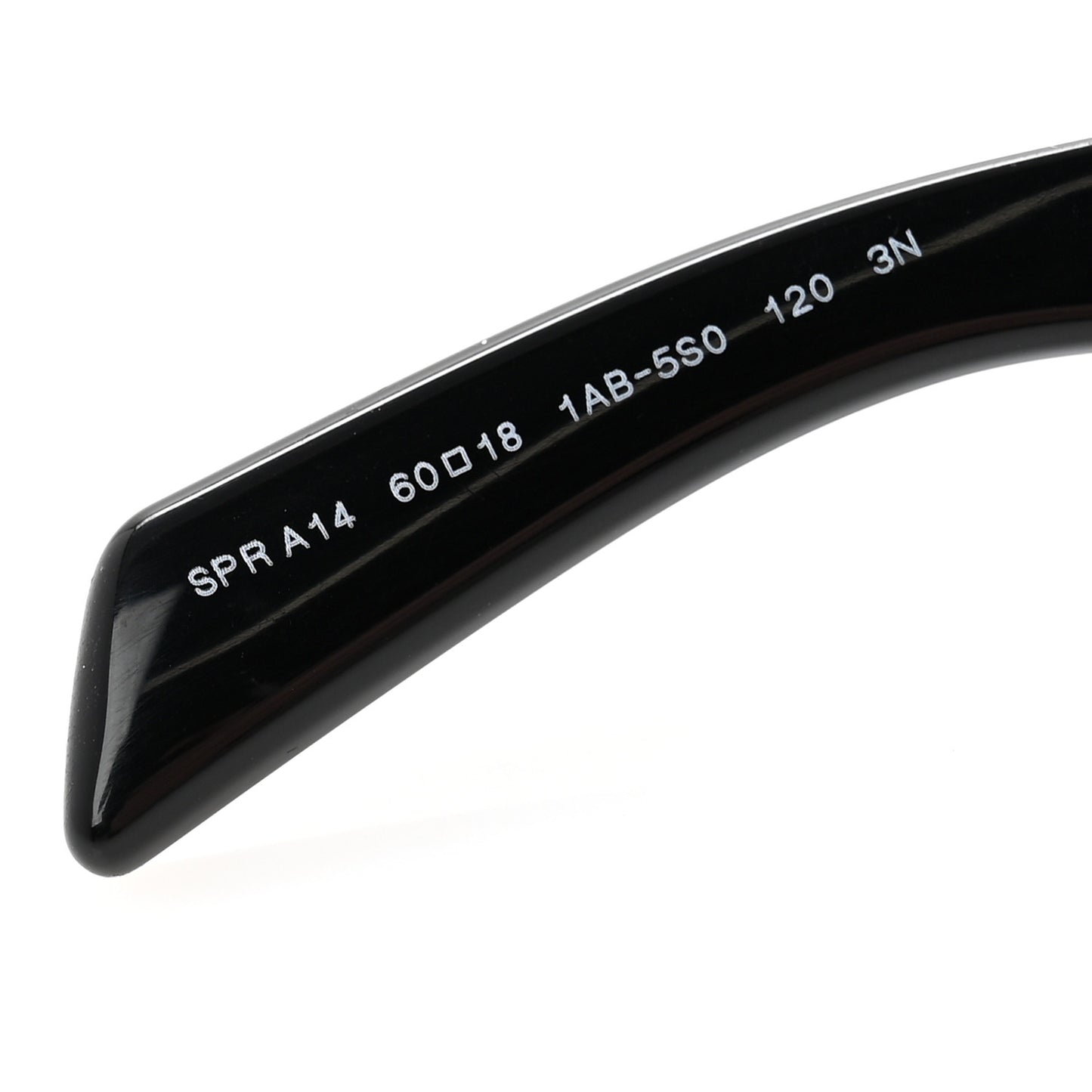 Acetate Symbole Sunglasses SPR A14 Black