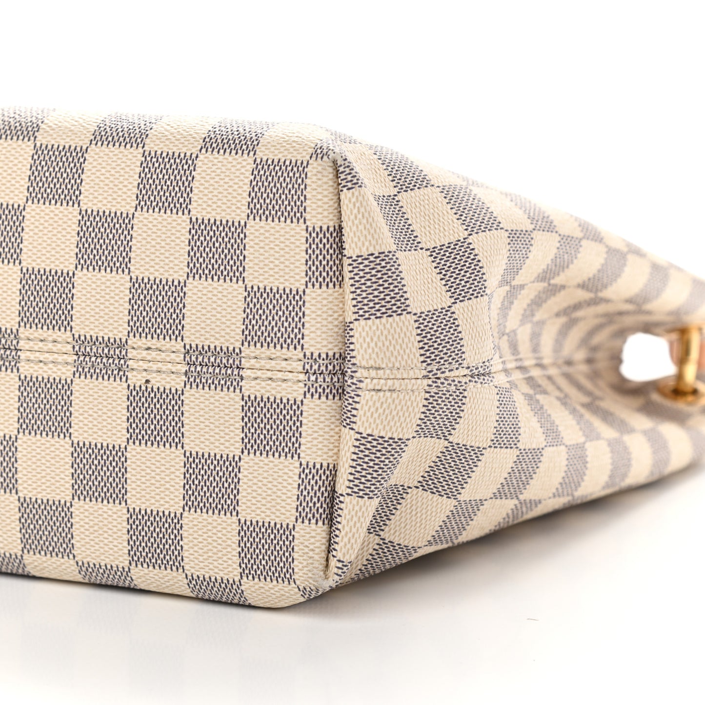 Damier Azur Graceful PM Rose Ballerine