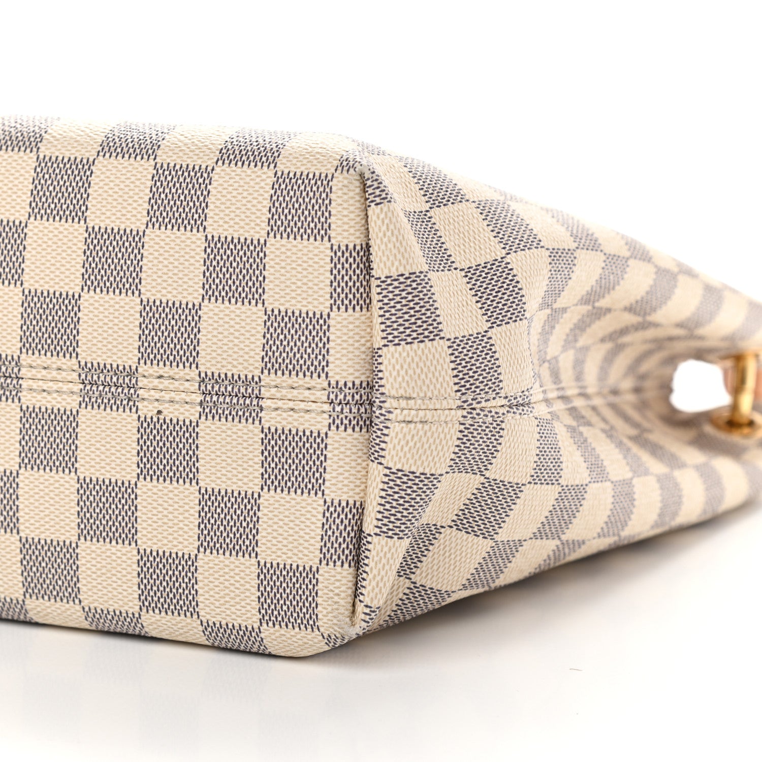 Louis Vuitton Damier Azur Graceful PM Rose Ballerine 10 of 11