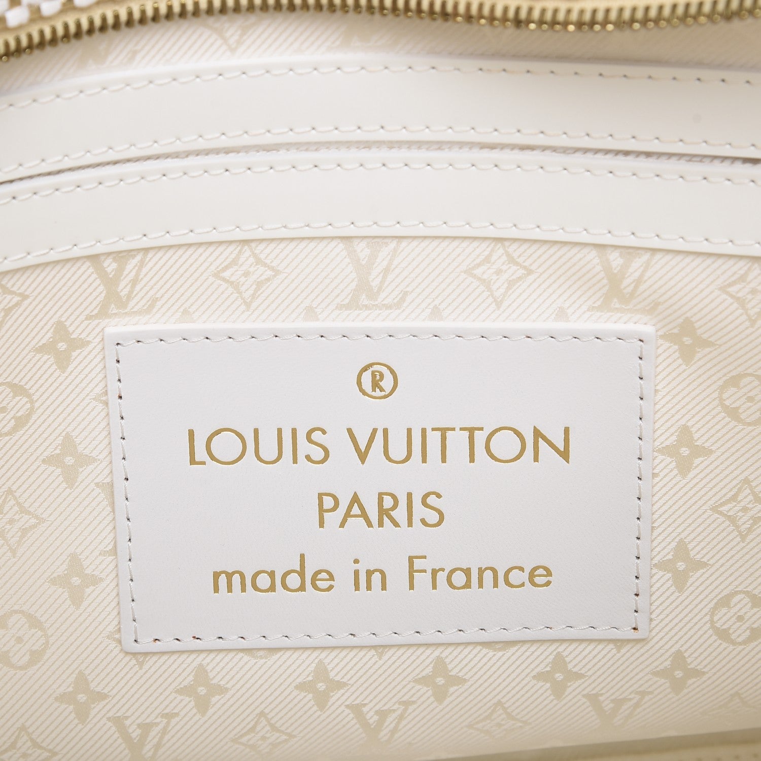 Louis Vuitton Braided Street Shopper PM Gold 6 of 8