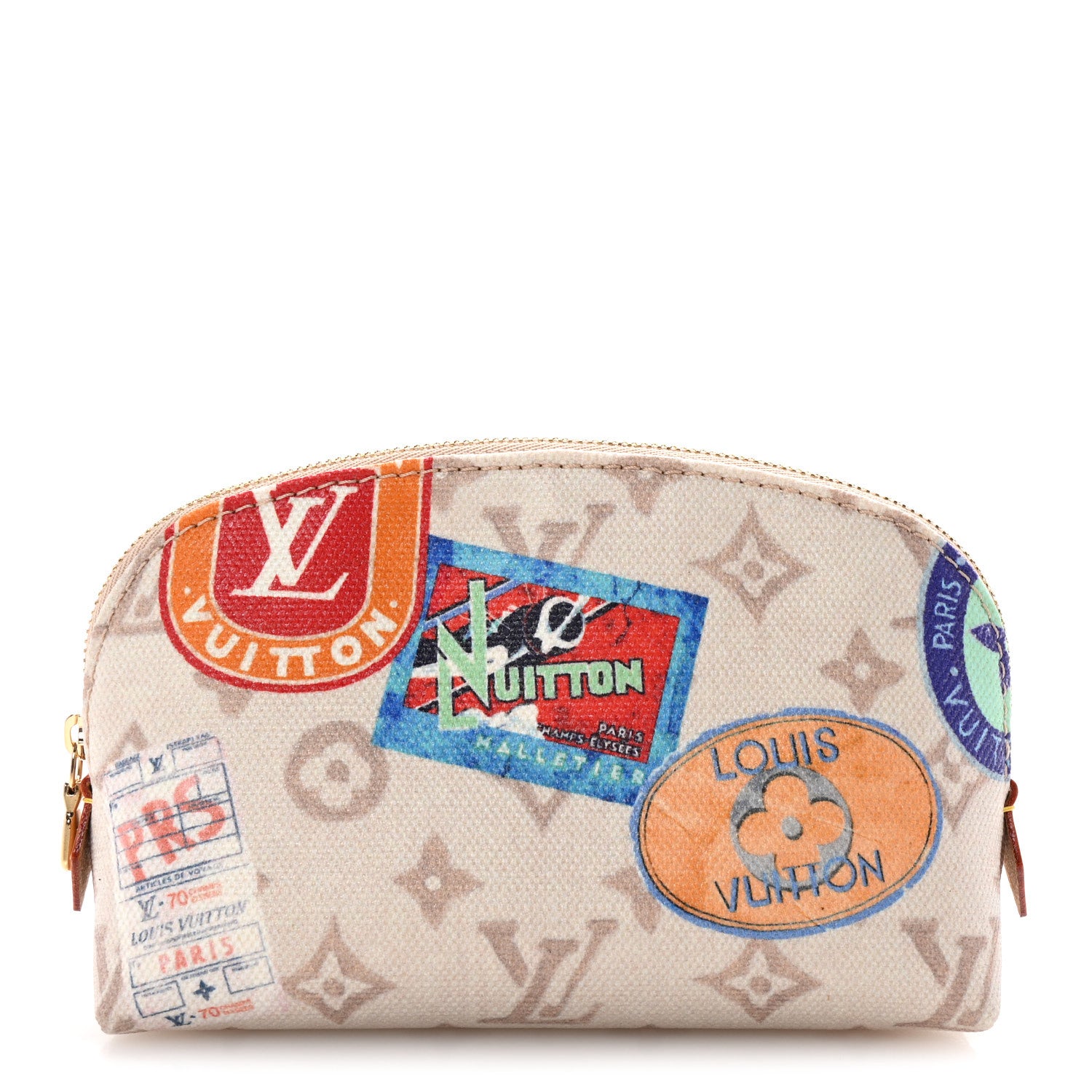 Louis Vuitton Monogram Flight Mode Cosmetic Pouch Dune 1 of 7