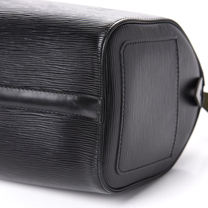 Louis Vuitton Epi Speedy 25 Black 7 of 11