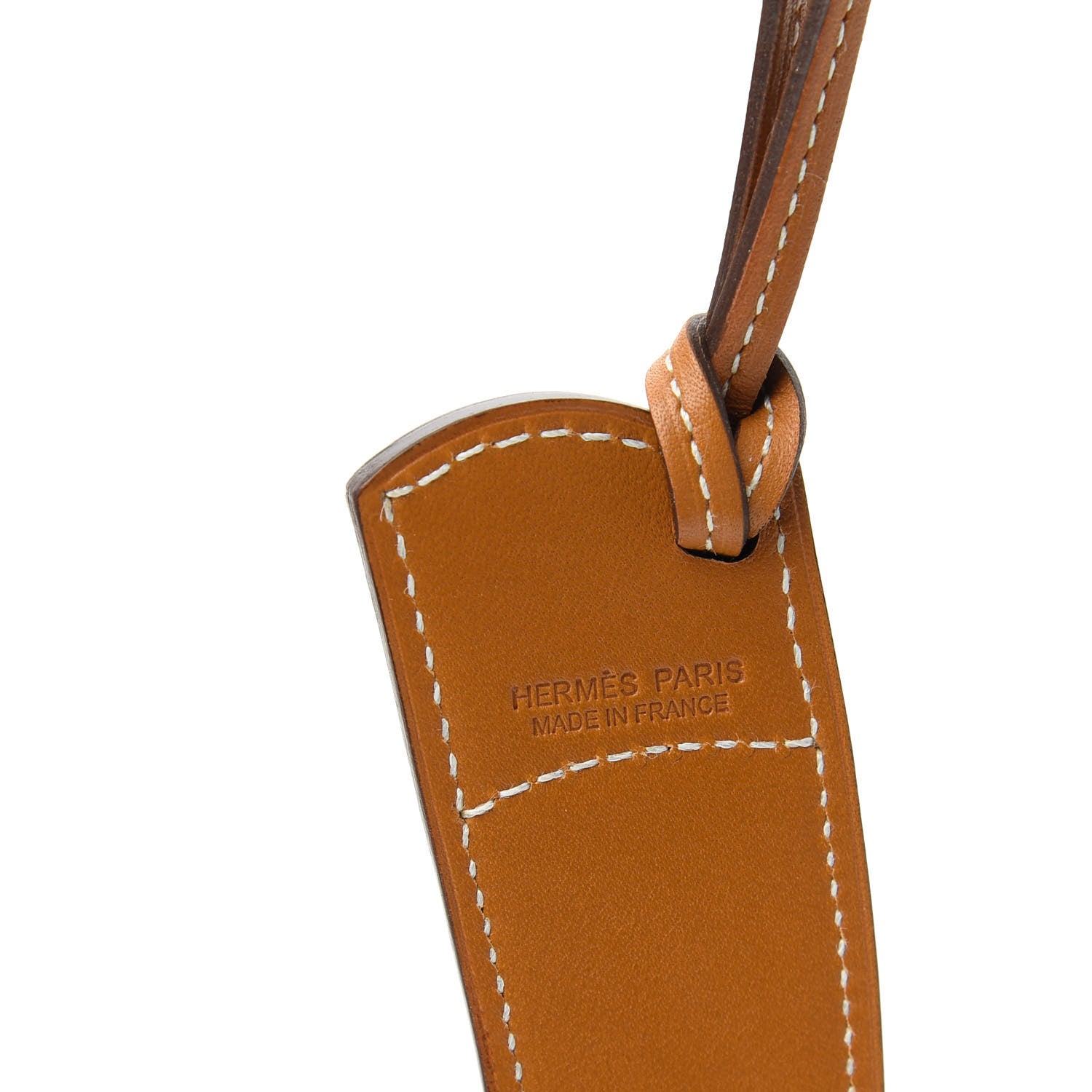 Hermes Butler Swift Paddock Botte Boot Bag Charm Natural Capucine 3 of 4