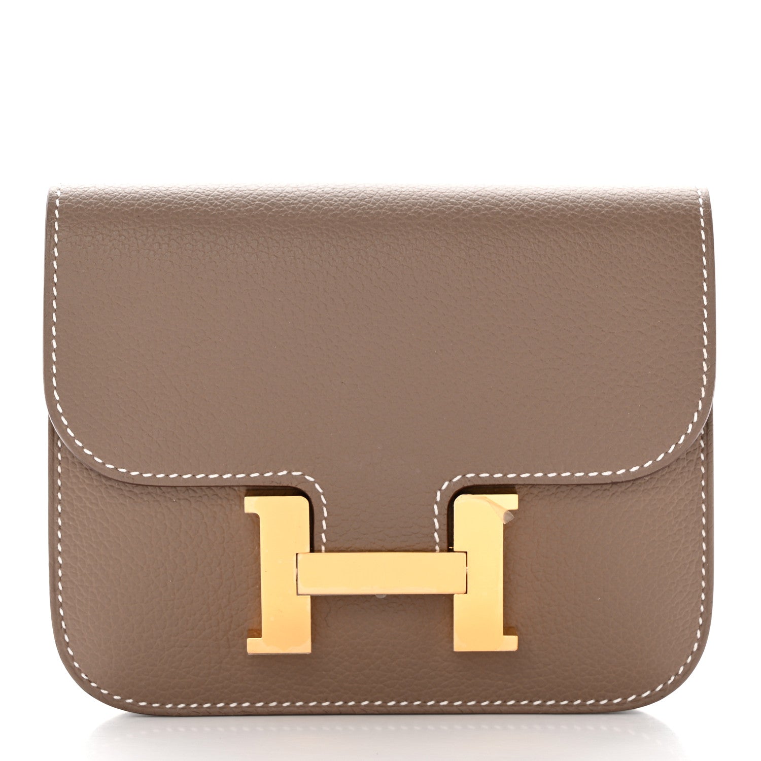Hermes Epsom Constance Slim Wallet Etoupe 2 of 10