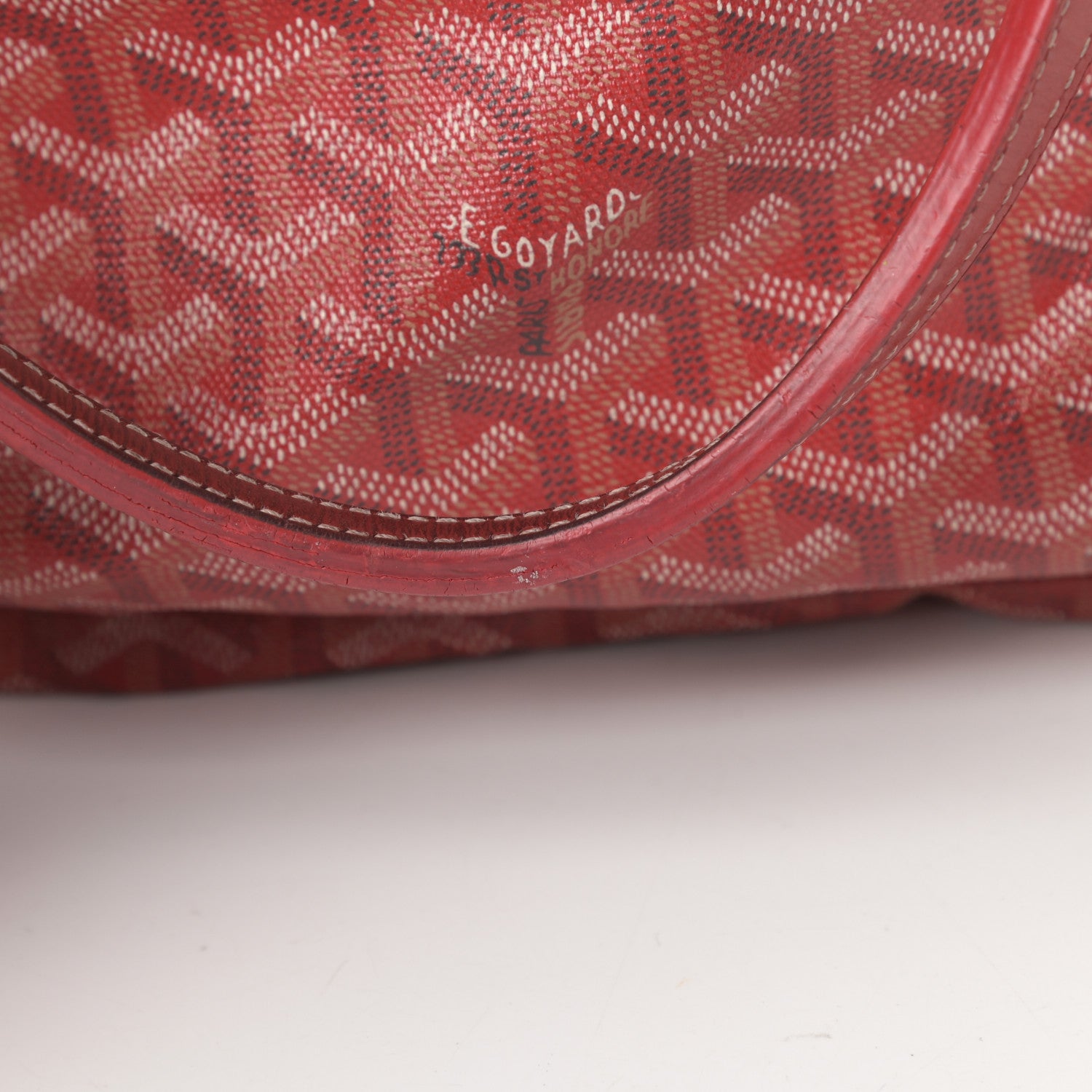 Goyard Goyardine Saint Louis GM Red 19 of 19