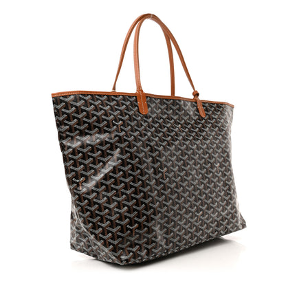 Goyard Goyardine Saint Louis GM Black Gold 4 of 11