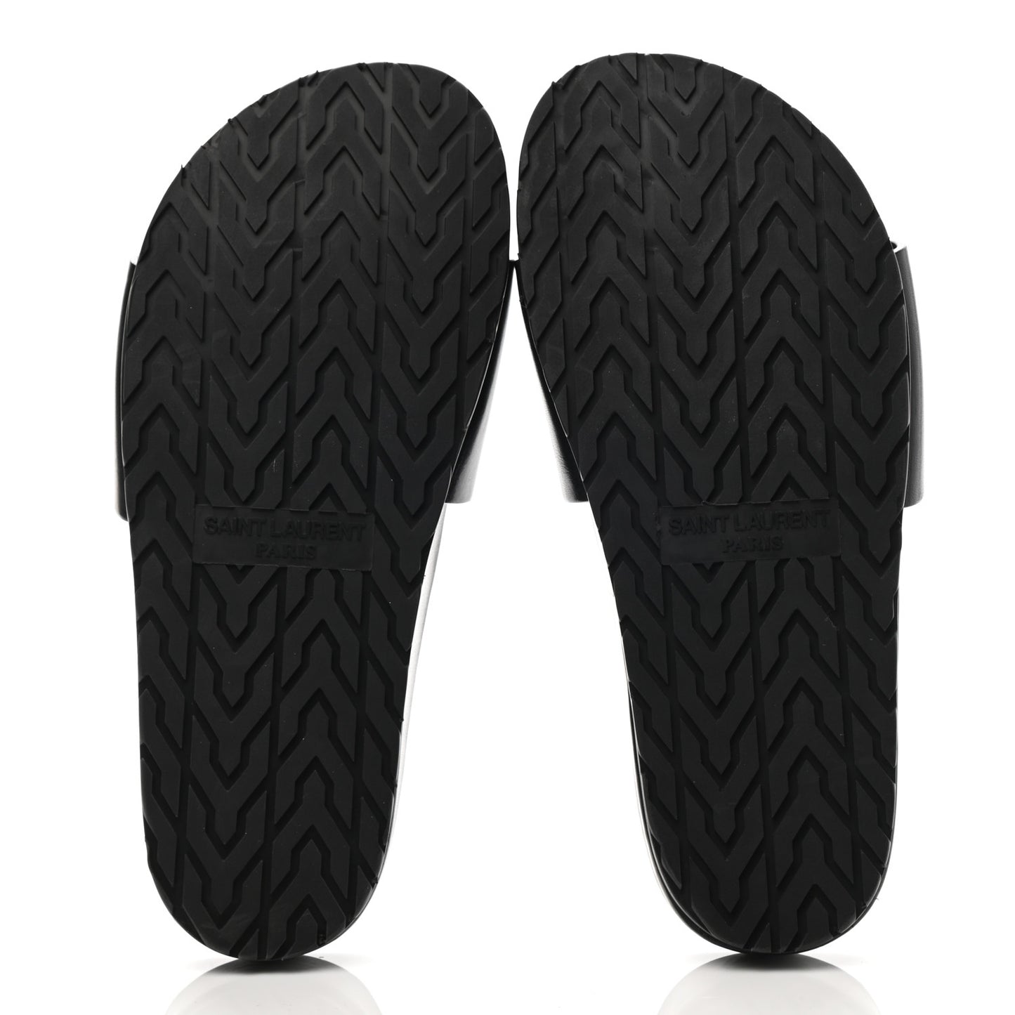 Calfskin Monogram Jimmy Joan Slide Sandals 35 Black