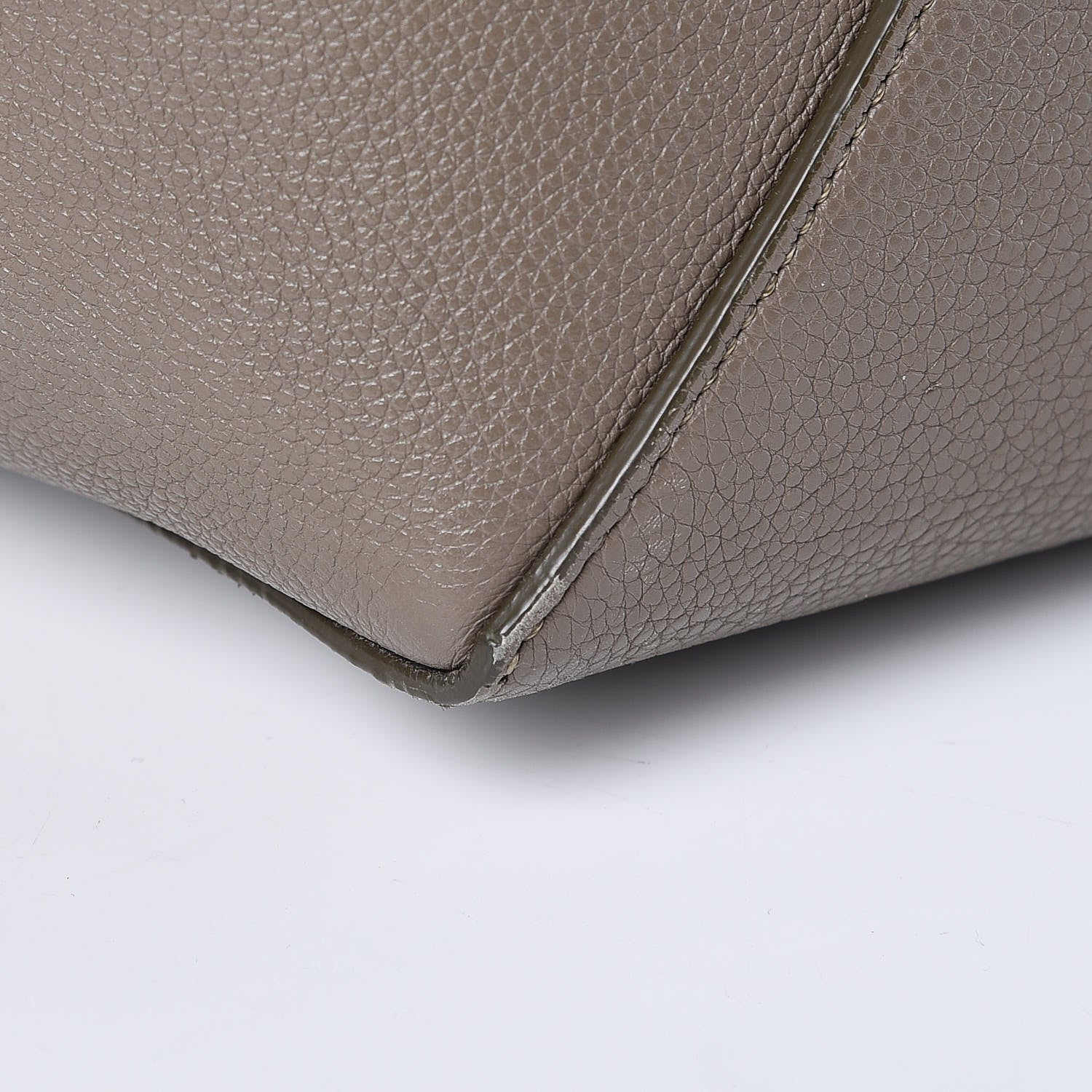 Celine Soft Grained Calfskin Medium Belt Cabas Phantom Taupe 17 of 19