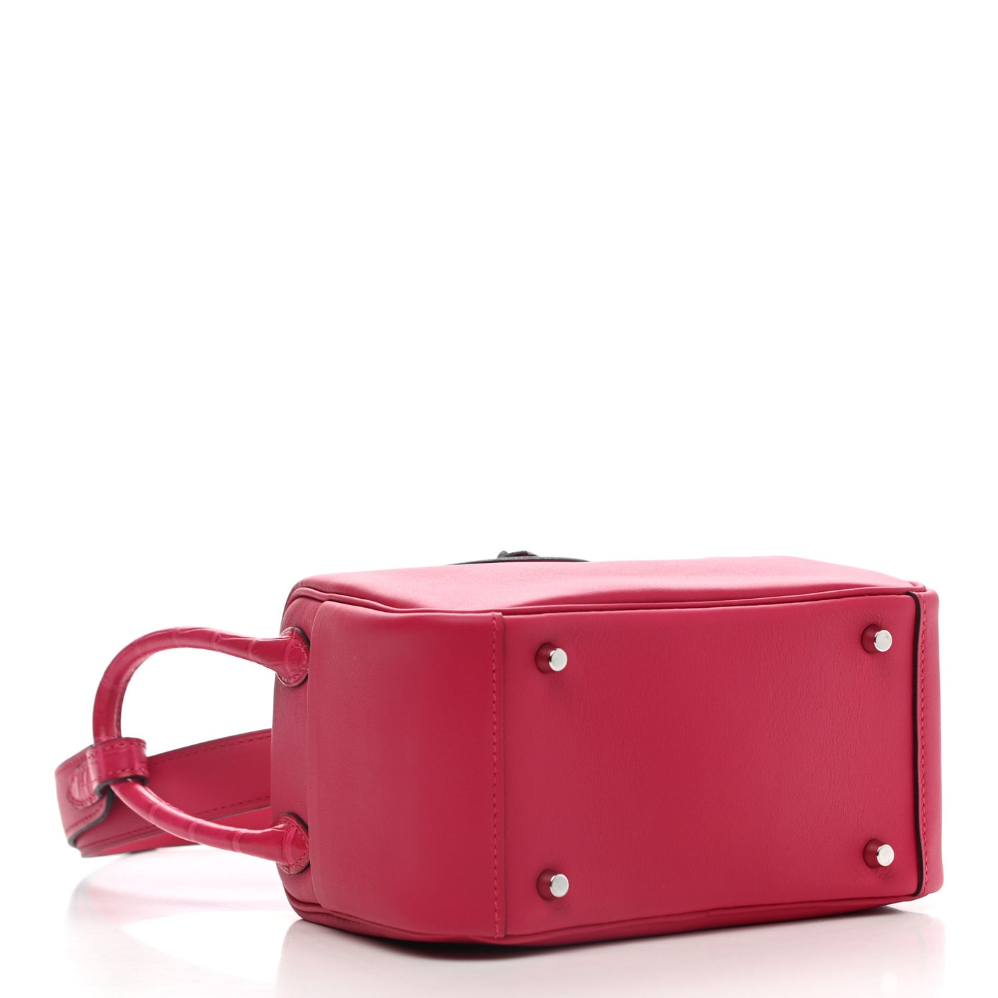 Matte Alligator Swift Mini Touch Lindy 20 Framboise