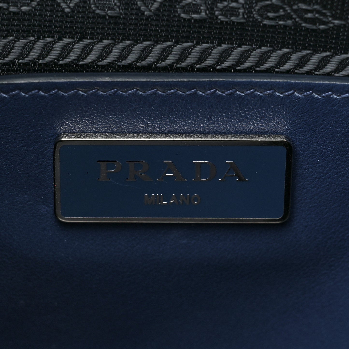 City Calfskin Twin Pocket Tote Bluette